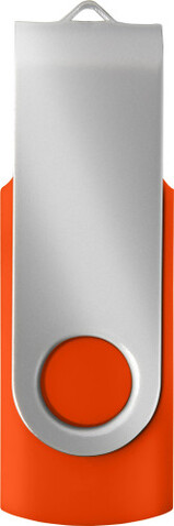 USB-Stick (16GB/32GB) Lex – orange/silber bedrucken, Art.-Nr. 781999040_3486