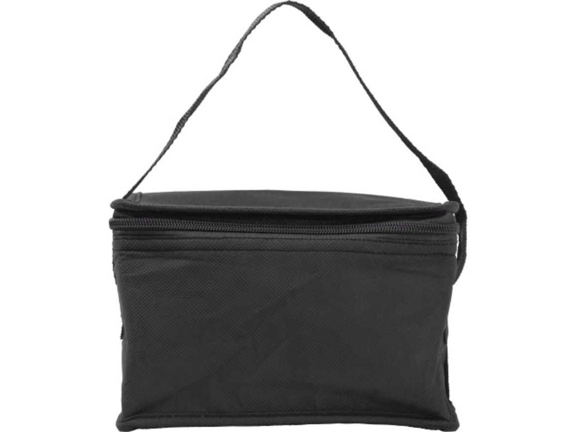 Kühltasche aus Non-Woven Arlene – Schwarz bedrucken, Art.-Nr. 001999999_3656