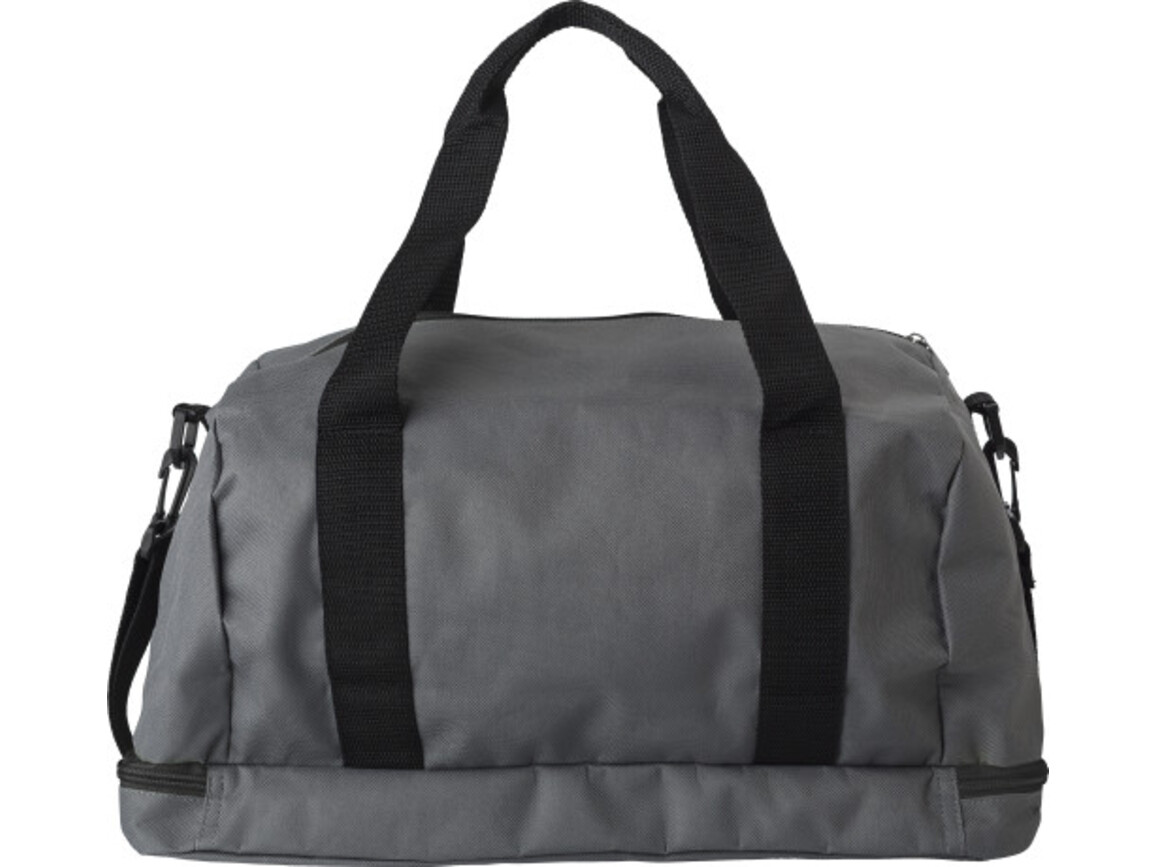 Sporttasche aus Polyester (600D) Lemar – Schwarz bedrucken, Art.-Nr. 001999999_444613