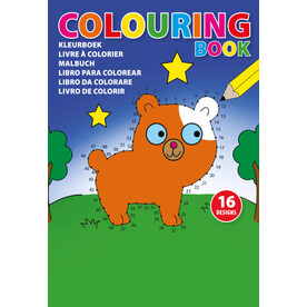 Kinder Malbuch aus Papier Constanze – custom/multicolor bedrucken, Art.-Nr. 009999999_4598