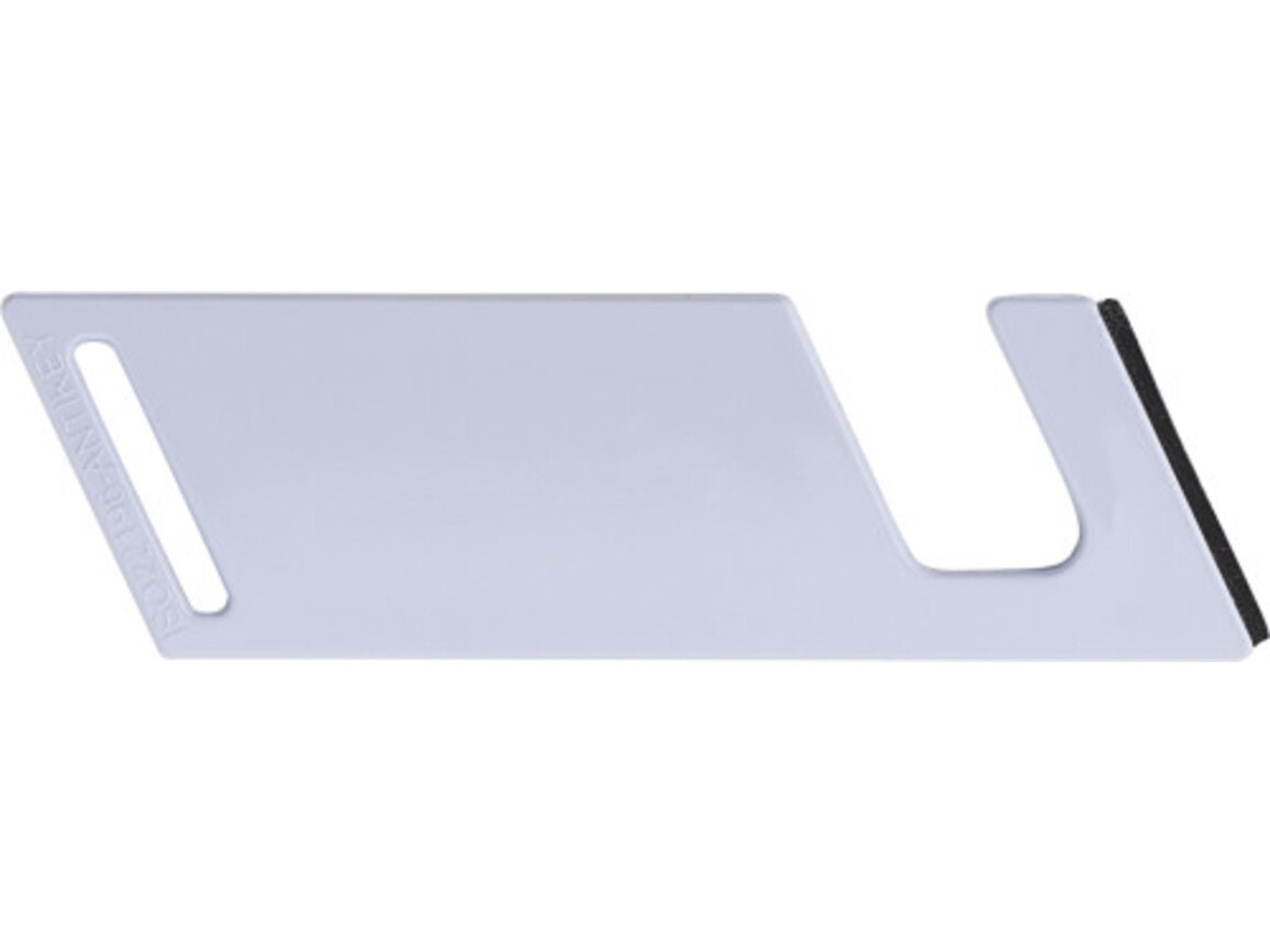 Antibakterieller Smartphone-Halter aus Kunststoff Alani – Weiß bedrucken, Art.-Nr. 002999999_480860