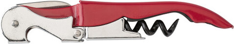 Kellnermesser aus Metall Quincy – Bordeauxrot bedrucken, Art.-Nr. 010999999_5202
