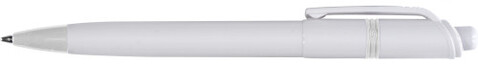 Stilolinea Kugelschreiber &#039;Ducal&#039; aus Kunststoff – Weiß bedrucken, Art.-Nr. 002999999_5401