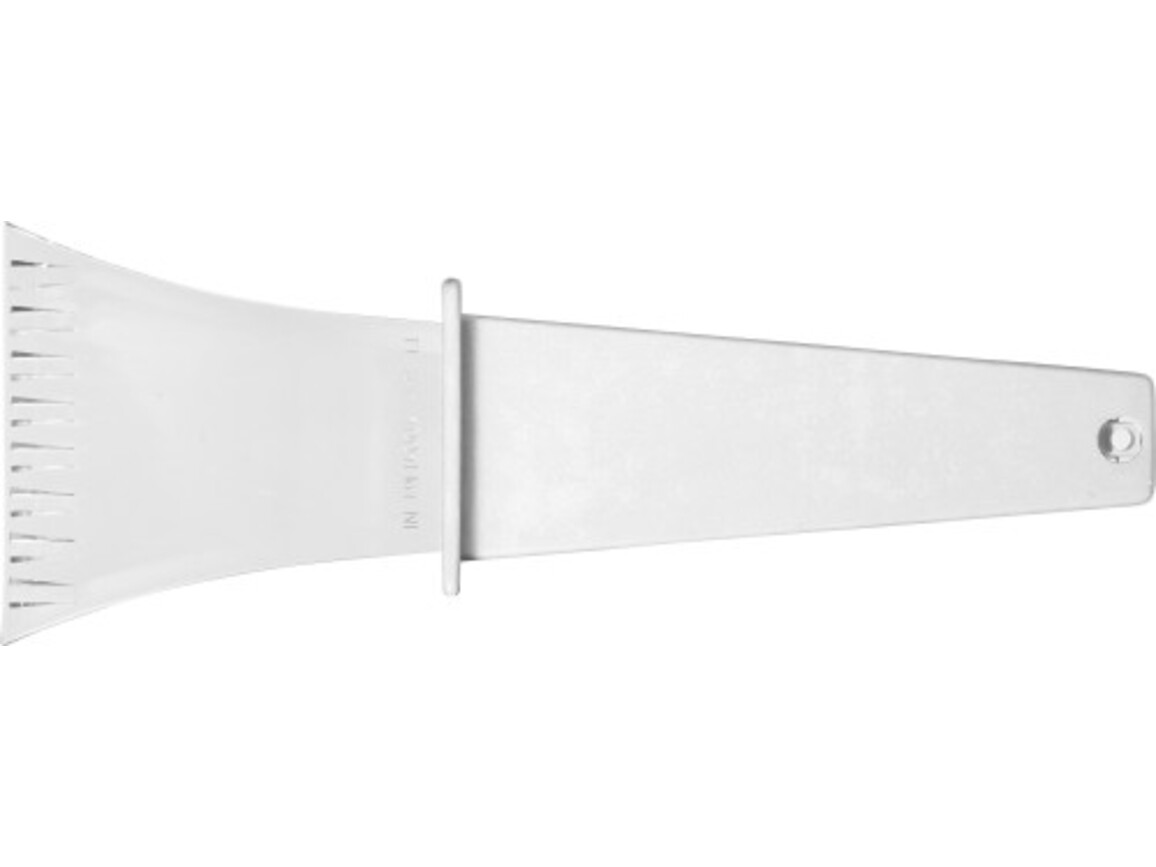 Eiskratzer aus Kunststoff Kianna – Weiß bedrucken, Art.-Nr. 002999999_5815