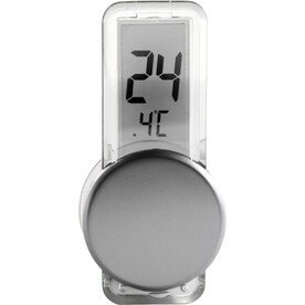 Thermometer aus Kunststoff Roxanne – Silber bedrucken, Art.-Nr. 032999999_6201