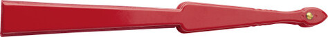 Fächer aus Kunststoff Kasimira – Rot bedrucken, Art.-Nr. 008999999_6510