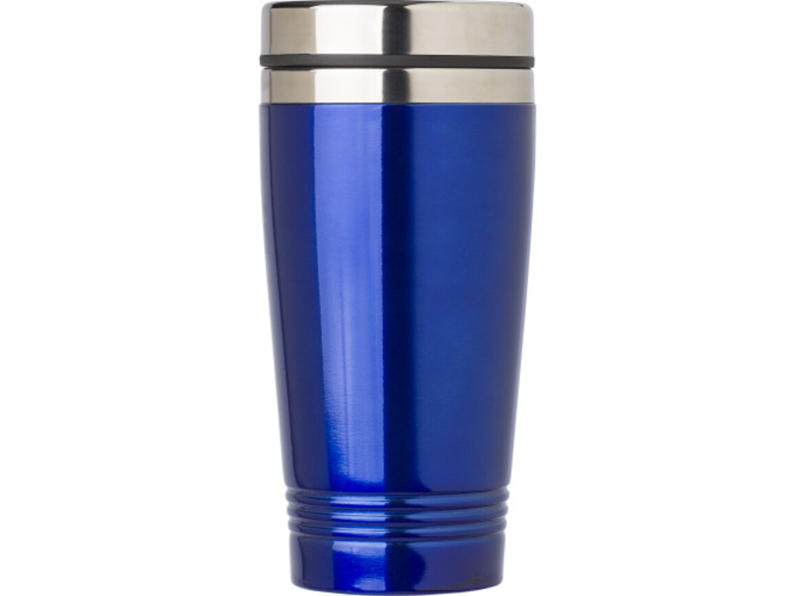 Trinkbecher aus Edelstahl (450 ml) Velma – Blau bedrucken, Art.-Nr. 005999999_709939