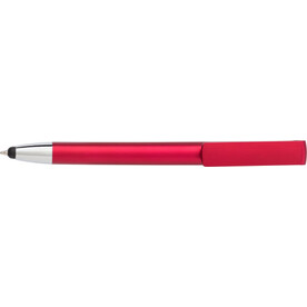 Kugelschreiber aus ABS-Kunststoff Calvin – Rot bedrucken, Art.-Nr. 008999999_7124