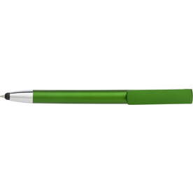 Kugelschreiber aus ABS-Kunststoff Calvin – Grün bedrucken, Art.-Nr. 004999999_7124