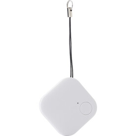 BT/Wireless Tracker aus ABS-Kunststoff Gerard – Weiß bedrucken, Art.-Nr. 002999999_7739