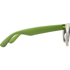 Sonnenbrille aus Kunststoff Marcos – Grün bedrucken, Art.-Nr. 004999999_7826