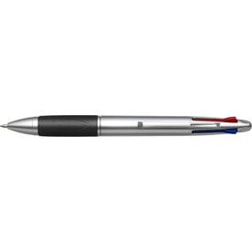 Kugelschreiber aus Kunststoff Chloë – Schwarz bedrucken, Art.-Nr. 001999999_8123