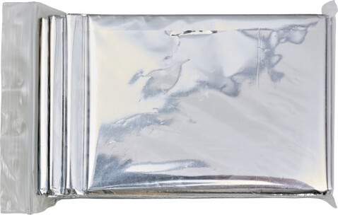 Isolierdecke aus Aluminiumfolie Cecilia – Silber bedrucken, Art.-Nr. 032999999_8159