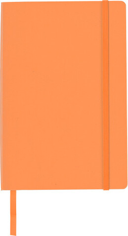 Notizbuch aus PU Mireia – Orange bedrucken, Art.-Nr. 007999999_8276