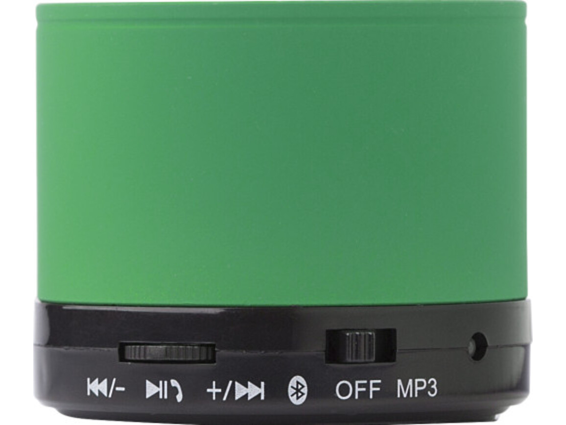 Wireless Lautsprecher Morgan – Grün bedrucken, Art.-Nr. 004999999_8459
