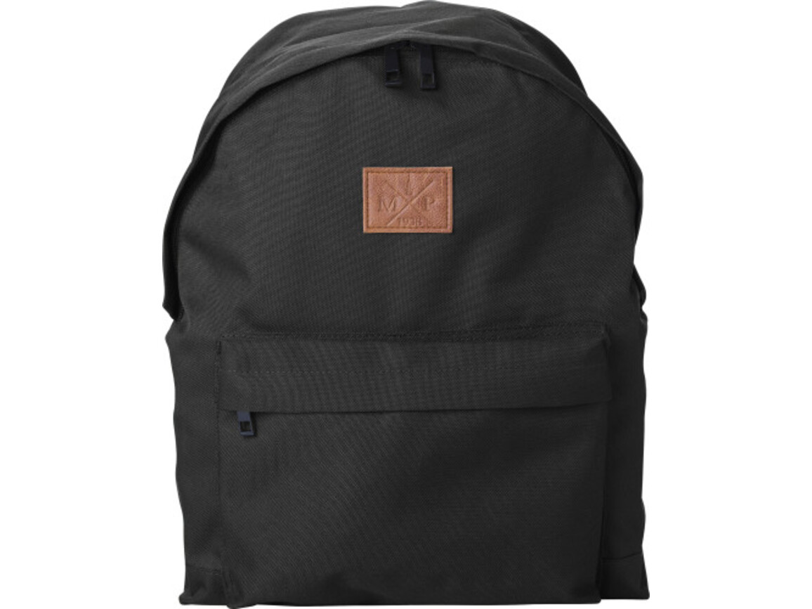 Rucksack aus 600D Polyester Aran – Schwarz bedrucken, Art.-Nr. 001999999_8493