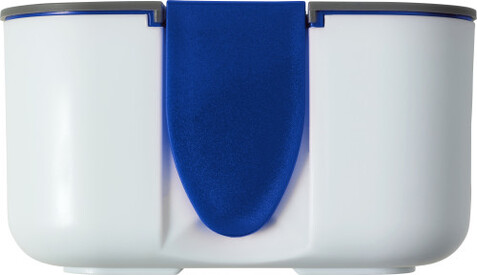 Brotdose(850 ml) aus Silikon und Kunststoff Veronica – Kobaltblau bedrucken, Art.-Nr. 023999999_8520