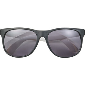 Sonnenbrille aus Kunststoff Stefano – Weiß bedrucken, Art.-Nr. 002999999_8556