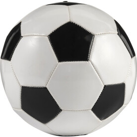 Fußball aus PVC Ariz – Schwarz/weiß bedrucken, Art.-Nr. 040999999_8561