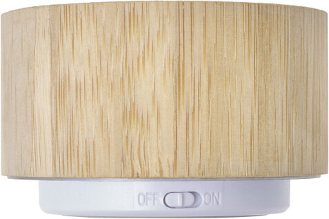Wireless Lautsprecher aus Kunststoff Sharon – Braun bedrucken, Art.-Nr. 011999999_8918