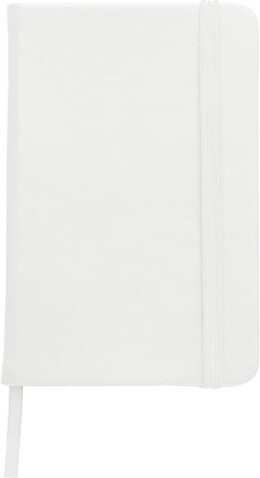 Notizbuch aus Kunststoff (ca. DIN A5) Flora – Weiß bedrucken, Art.-Nr. 002999999_8985