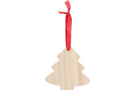 Weihnachtsbaumanhänger aus Holz Imani bedrucken, Art.-Nr. 9049
