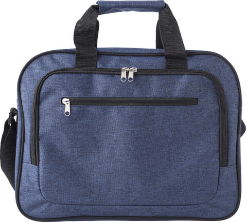 Laptoptasche aus Polyester Isolde – Blau bedrucken, Art.-Nr. 005999999_9169
