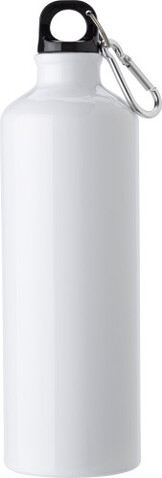 Trinkflasche aus Alluminium (750 ml) Roan – Weiß bedrucken, Art.-Nr. 002999999_9232