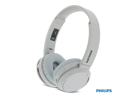 TAH4205 | Philips On-ear Bluetooth Headphone - Weiss bedrucken, Art.-Nr. LT42254-N0001