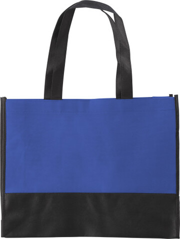 Einkaufstasche aus Non-Woven Brenda – Kobaltblau bedrucken, Art.-Nr. 023999999_0971