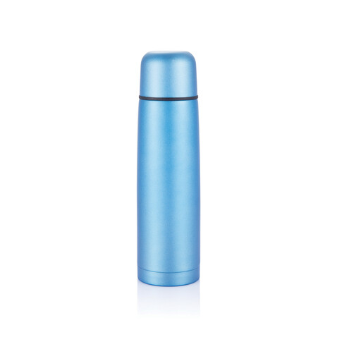 Isolierflasche Mono blau bedrucken, Art.-Nr. P430.125