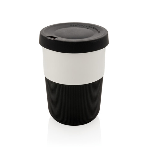 PLA Cup Coffee-To-Go 380ml schwarz bedrucken, Art.-Nr. P432.831