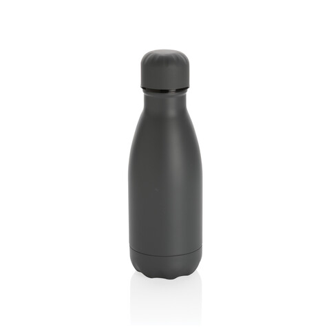 Solid Color Vakuum Stainless-Steel Flasche 260ml grau bedrucken, Art.-Nr. P436.962 Solid Color Vakuum Stainless-Steel Flasche 260ml grau bedrucken, Art.-Nr. P436.962