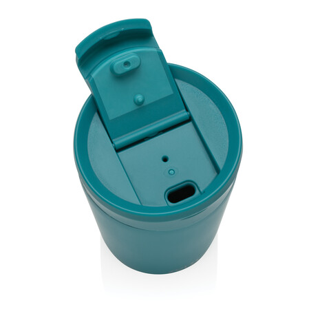 Avira Alya RCS recycelter Stainless-Steel Becher 300ml turkis bedrucken, Art.-Nr. P438.027