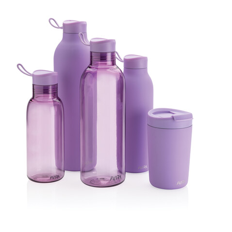 Avira Atik RCS recycelte PET-Flasche 500ml lila bedrucken, Art.-Nr. P438.039