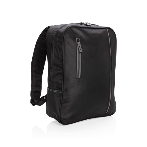 City Rucksack schwarz bedrucken, Art.-Nr. P729.411