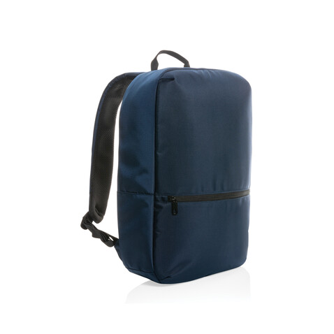 Impact AWARE™ 1200D 15,6-Zoll-Laptop-Rucksack navy blau, grau bedrucken, Art.-Nr. P762.815