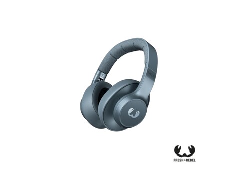 3HP4102 | Fresh &#039;n Rebel Clam 2 ANC Bluetooth Over-ear Headphones - Dive Blue bedrucken, Art.-Nr. LT49726-N0048