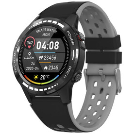 Prixton Smartwatch GPS SW37, schwarz bedrucken, Art.-Nr. 2PA07190