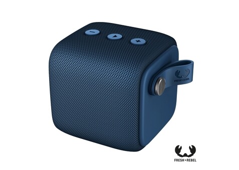 1RB6000 | Fresh &#039;n Rebel Rockbox Bold S Waterproof TWS Speaker - Blau bedrucken, Art.-Nr. LT49720-N0011