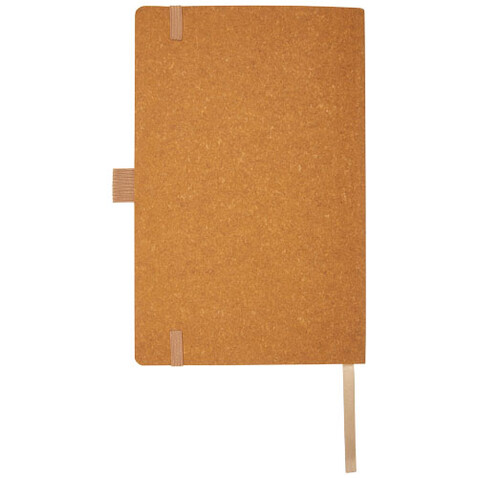 Kilau Notizbuch aus recyceltem Leder, natur bedrucken, Art.-Nr. 10781006