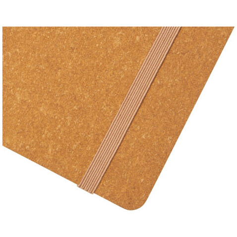 Kilau Notizbuch aus recyceltem Leder, natur bedrucken, Art.-Nr. 10781006