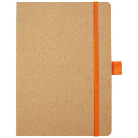 Berk Notizbuch aus recyceltem Papier, orange bedrucken, Art.-Nr. 10781531