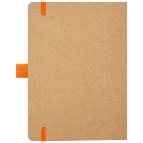 Berk Notizbuch aus recyceltem Papier, orange bedrucken, Art.-Nr. 10781531