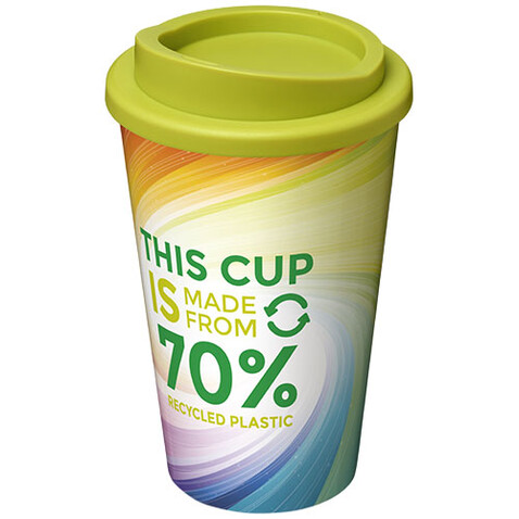 Brite-Americano® Eco 350 ml Isolierbecher, limone bedrucken, Art.-Nr. 21049263