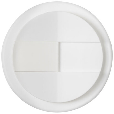 Brite-Americano® Eco 350 ml Isolierbecher mit auslaufsicherem Deckel, weiss bedrucken, Art.-Nr. 21049301