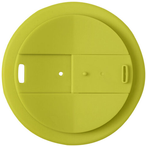 Brite-Americano® Eco 350 ml Isolierbecher mit auslaufsicherem Deckel, limone bedrucken, Art.-Nr. 21049363
