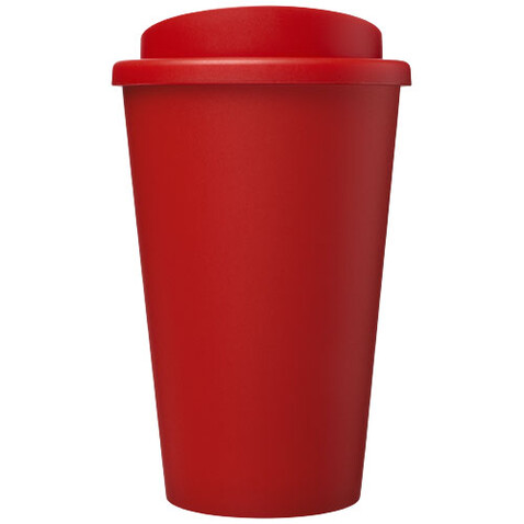 Americano® Eco 350 ml recycelter Becher, rot bedrucken, Art.-Nr. 21042292