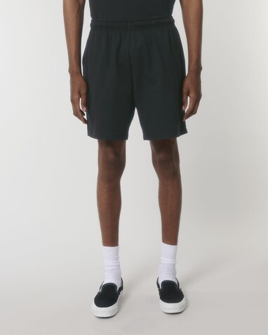 Waker - Unisex-Shorts aus Single-Jersey - Black - L bedrucken, Art.-Nr. STBU070C0021L