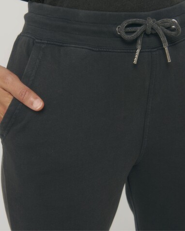 Mover Vintage - Die Garment-Dyed Unisex-Jogginghose - G. Dyed Black Rock - XXL bedrucken, Art.-Nr. STBU576C1402X